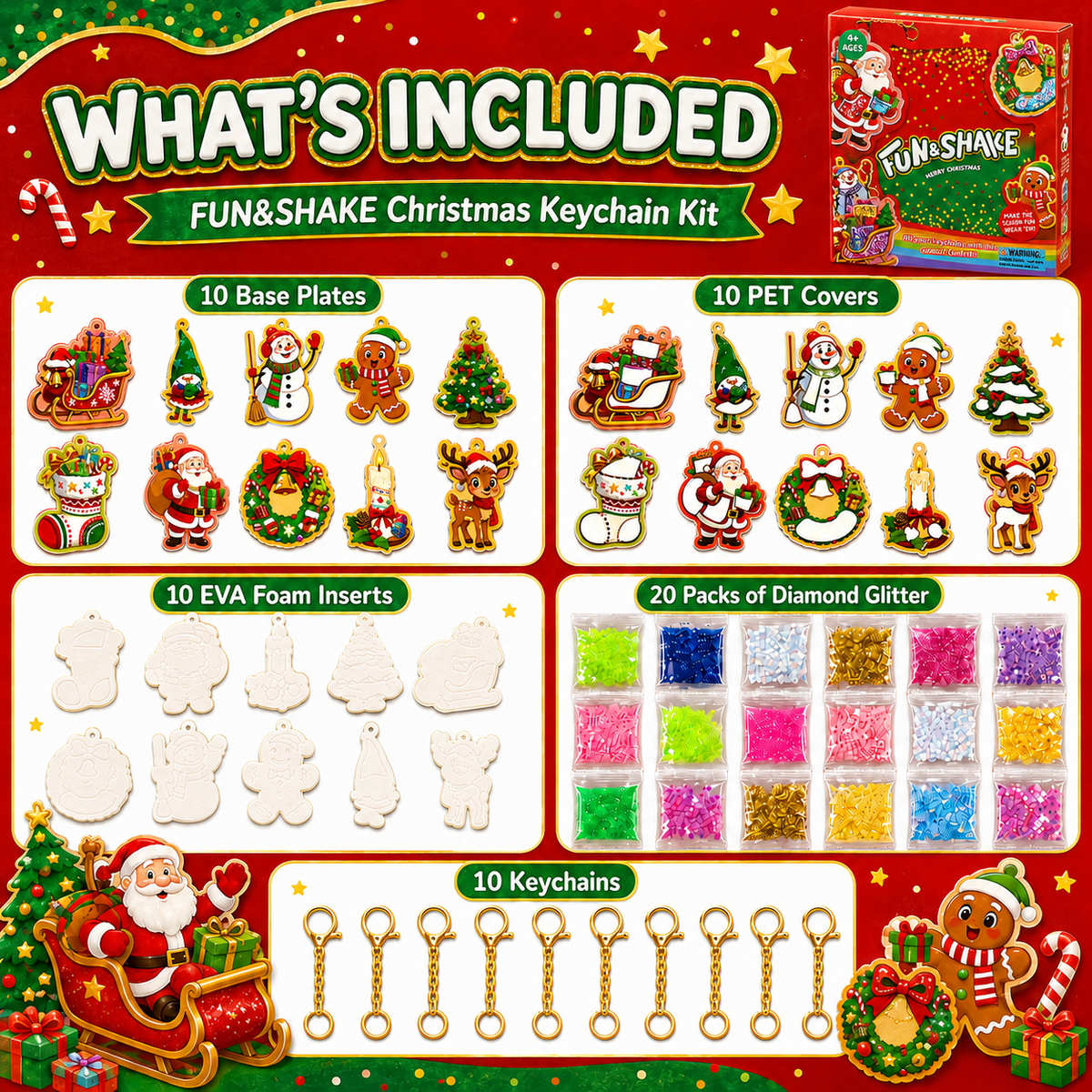 Fun DIY accessories with a Christmas theme