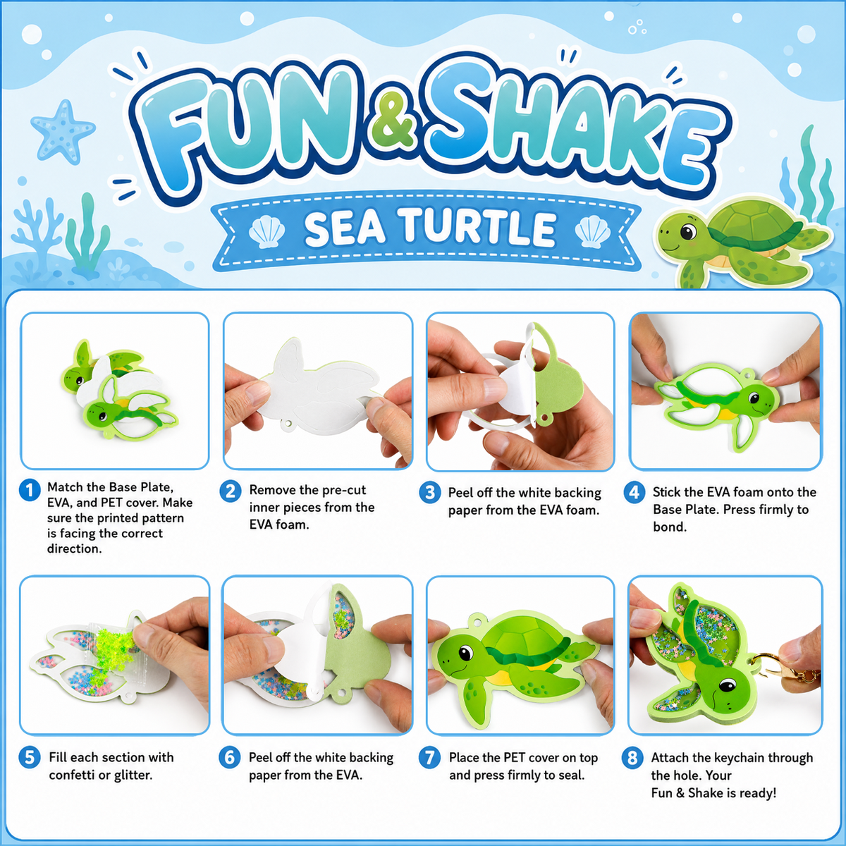 Fun ocean-themed DIY accessories