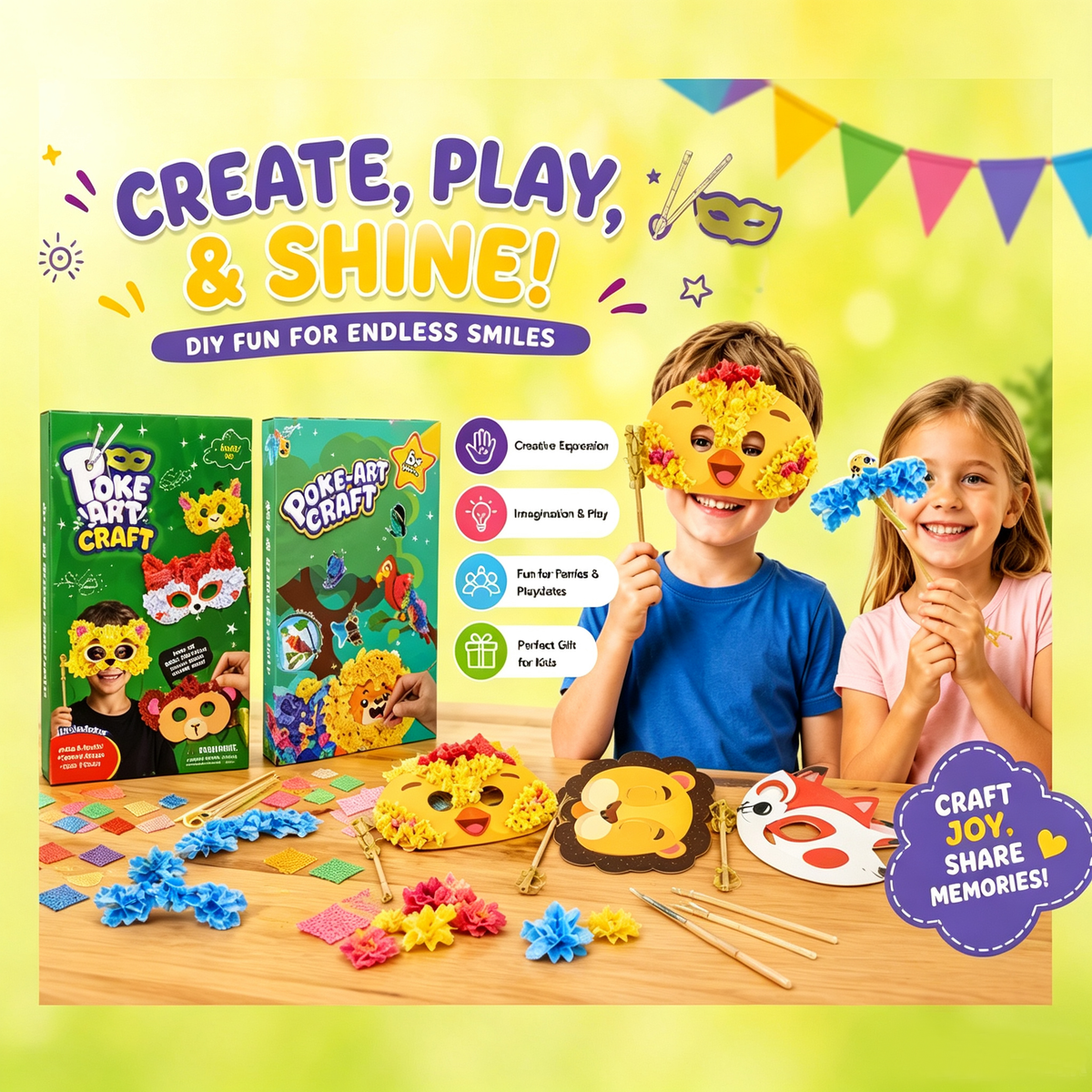 Exquisite mask toy