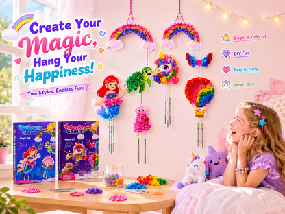 DIY Poke-Arie Craft Kit for Kids - Wall Hanging Decor