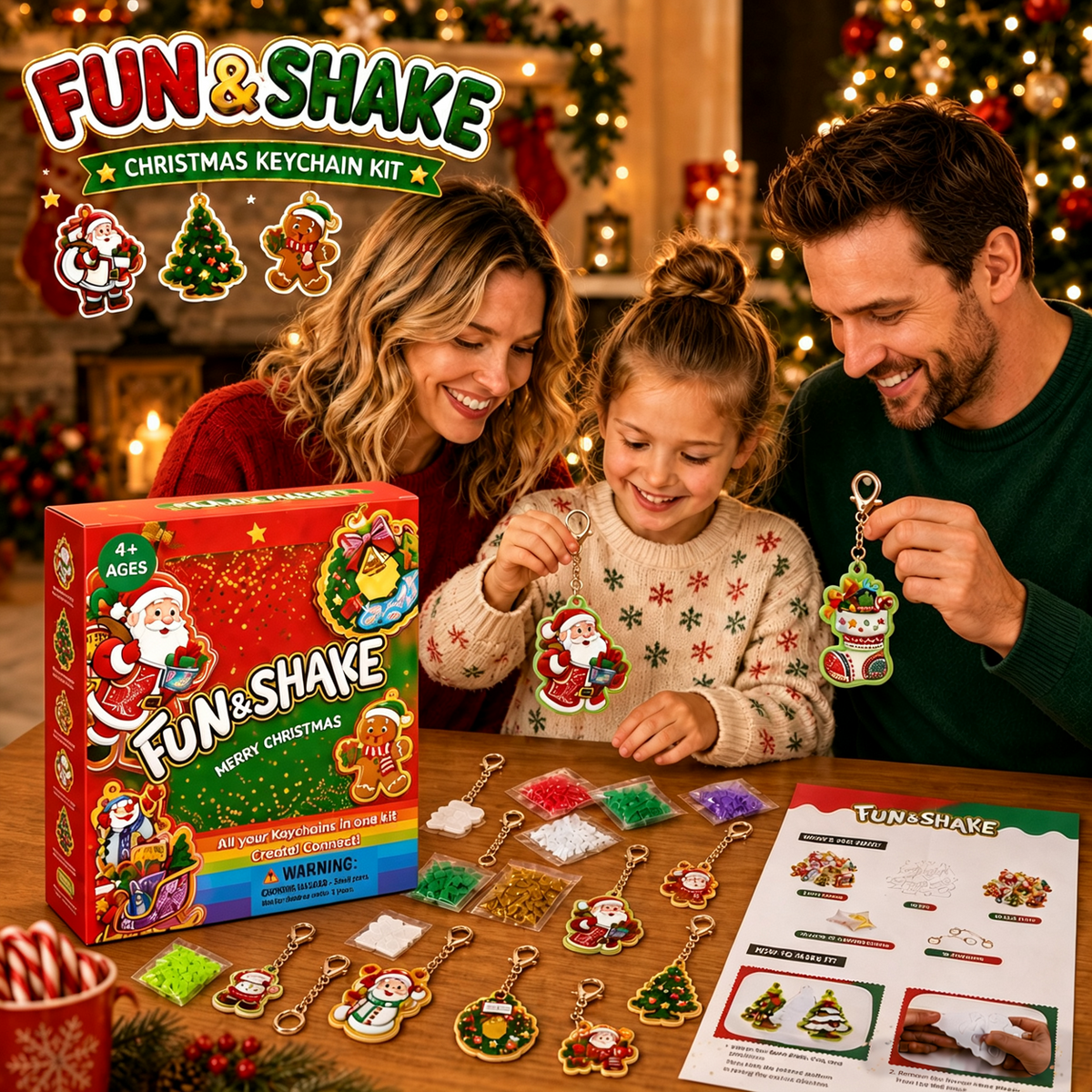 Fun DIY accessories with a Christmas theme